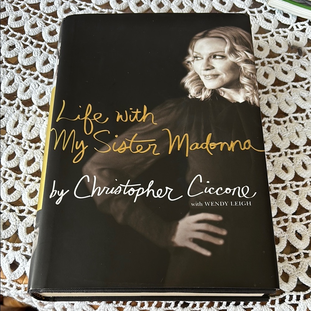 Life with My Sister Madonna Hardcover Book